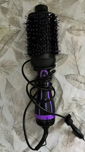 Escova Secadora Mondial ES-08 na cor Black Purple.