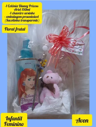 Kit Infantil Feminino Ariel 150ml Avon