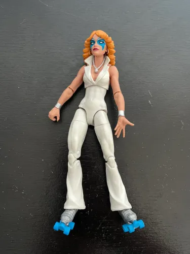 Cristal sem microfone - Marvel Legends Dazzler