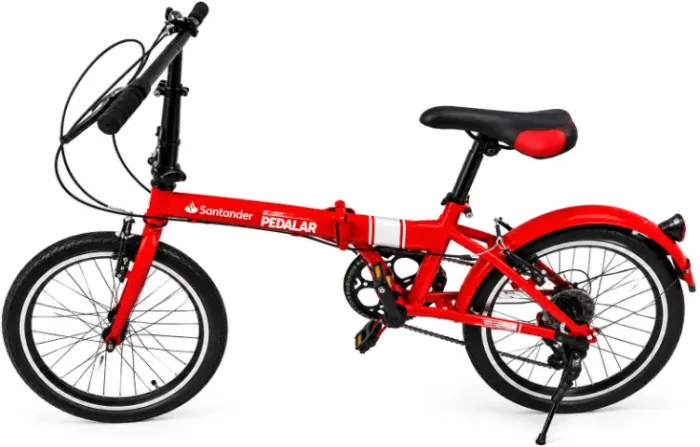 Bicicleta Dobravel Nova com Marcha Shimano