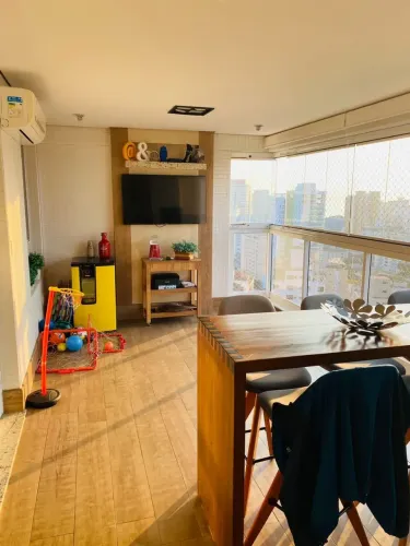 Apartamento para Locação, 132 metros quadrados com 3 quartos em Ponta da Praia - Santos -