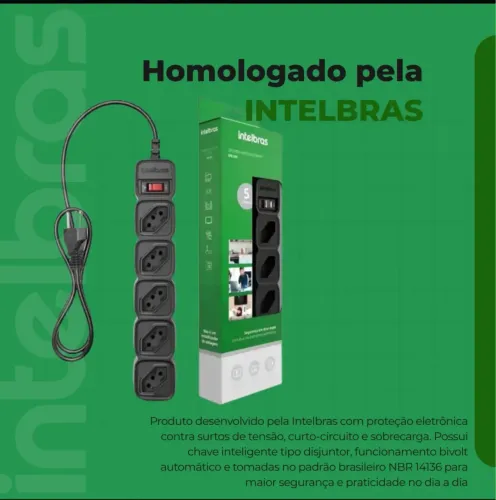 Filtro de linha Intelbras