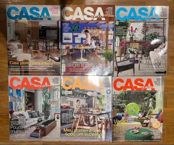 Revista Casa Claudia - coleção 1