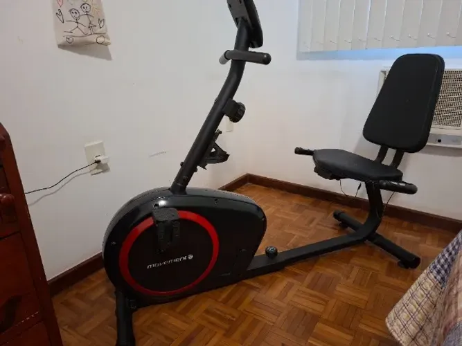 Bicicleta ergométrica horizontal movement