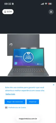 Notebook novo