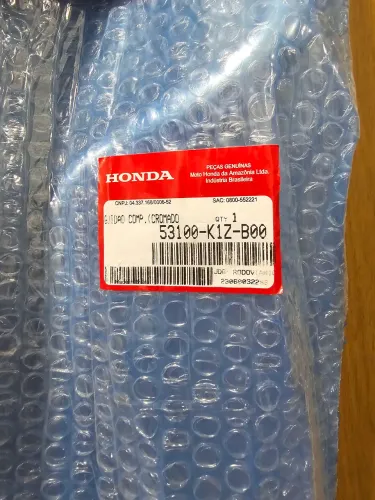 Guidão Original Honda PCX160 Cromado; 2023 à 2026; PCX150; Código peça 53100-K1Z-B00