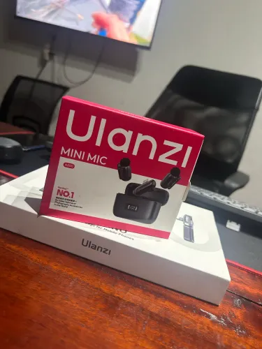 Microfone lapela Ulanzi