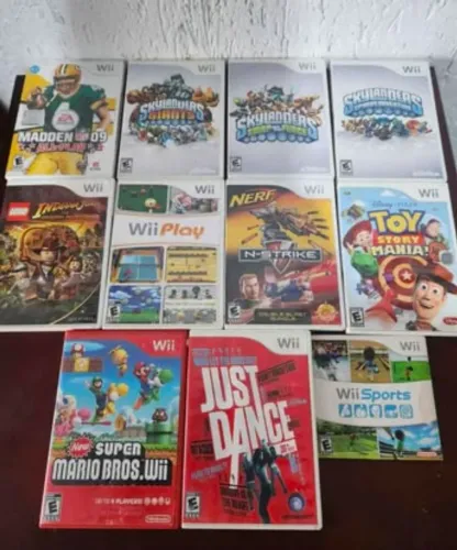Jogos Nintendo Wii Parcelo sem juros