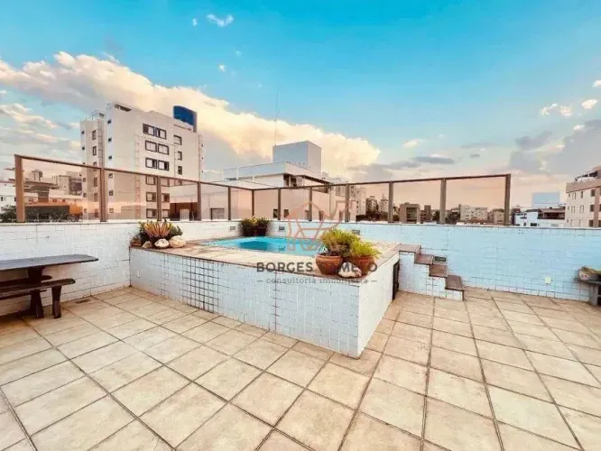 Cobertura com 5 quartos à venda, 371 m² por R$2.890.000 - Castelo - Belo Horizonte/MG