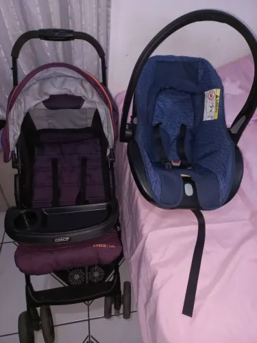 Carrinho de bebê + bebê conforto