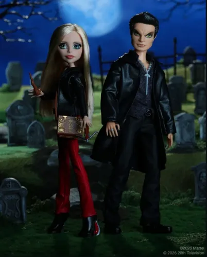 Skullector Monster High x Buffy Caça Vampiros 2 Pack Lacrado