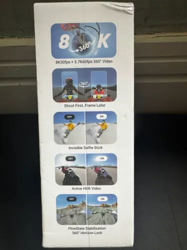 Insta360 X4 - Nova, Lacrada | Câmera 360º 