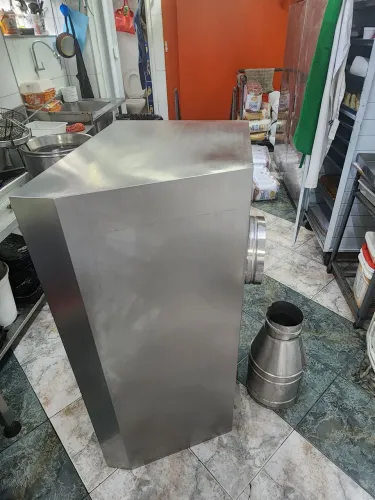 Coifa de inox 304 nova