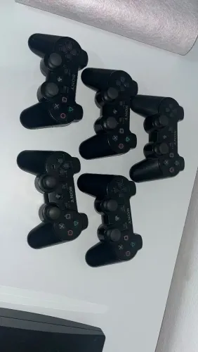 Ps3 5 manete mais de 17 jogos original em cd