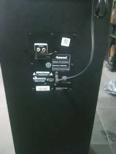 Caixa de som Amvox 1000w RMS