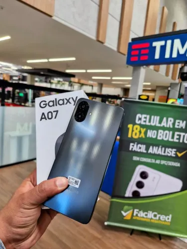 (Parcelamos no BOLETO) Samsung A07 128GB Aprovamos negativados