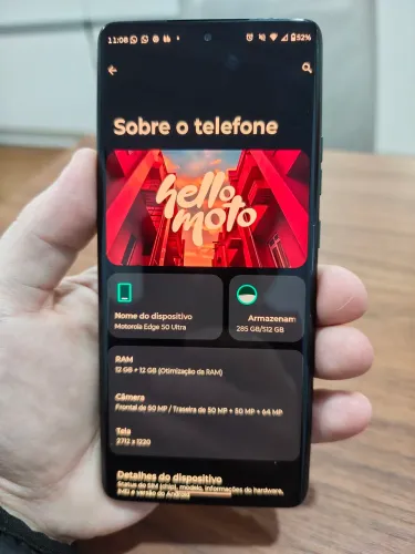 Motorola Edge 50 Ultra Top de Linha