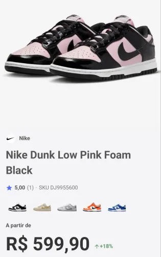 Tênis Nike Dunk 36 (usado)
