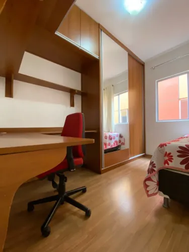 Apartamento mobiliado à venda, 2 quartos e 1 vaga rotativa, Heliópolis, Belo Horizonte, MG