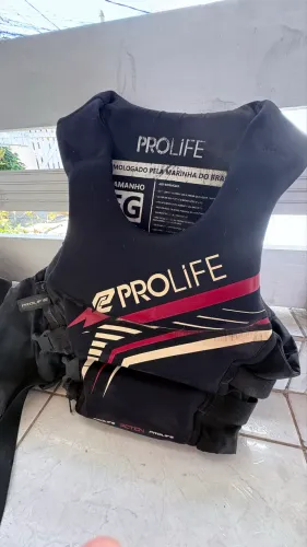 Colete Salva-Vidas Prolife Neoprene Action EG - Homologado Marinha