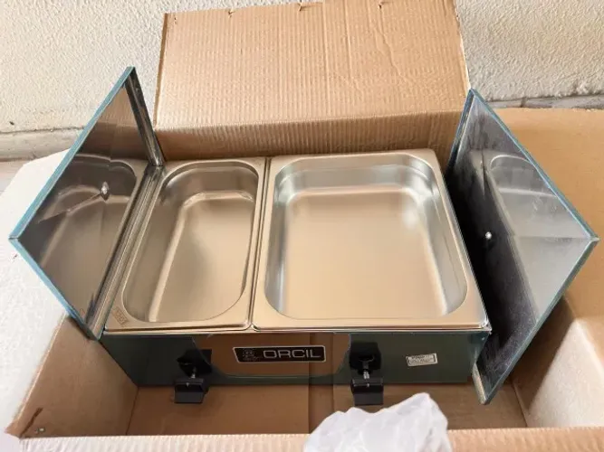 Rechaud 2 cubas Inox ORCIL