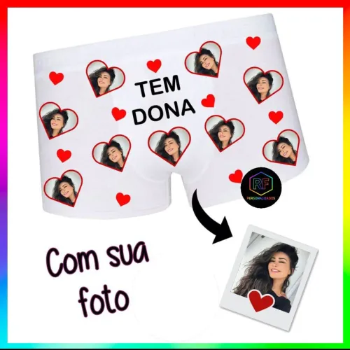 Cueca Personalizadas com Foto !