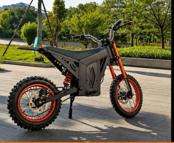 Moto Elétrica Cross 2000w 48v Off-road Bateria Lítio 21ah