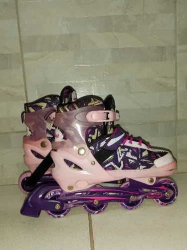 Patins feminino a venda usado-otimo estado
