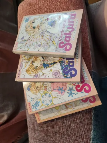 Varios manga sakura card captor clear cards inglês 