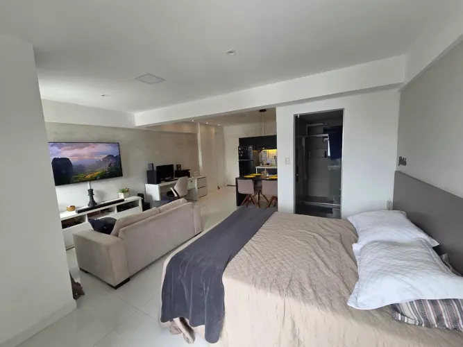 Apartamento quarto e sala nascente na pituba
