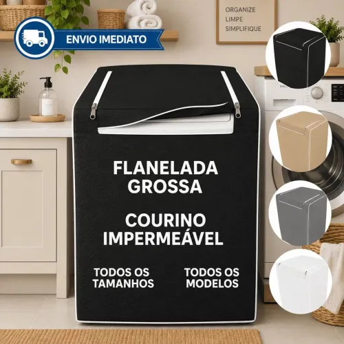 Capa Máquina Lavar impermeável