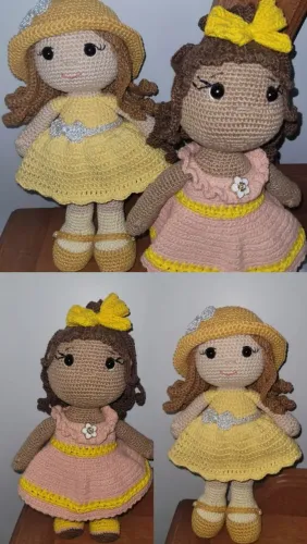 Vendo bonecas amigurumis