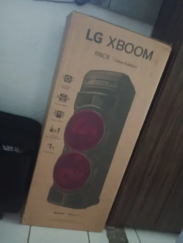 Xboom LG RN9 top nova zerada na caixa com nota fiscal e garantia 