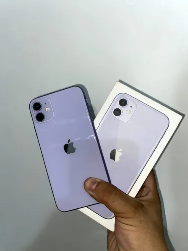 iPhone 11 64GB Roxo com Caixa ? Conservado