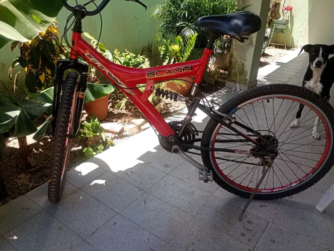 Bicicleta de marcha, pouco tempo de uso.