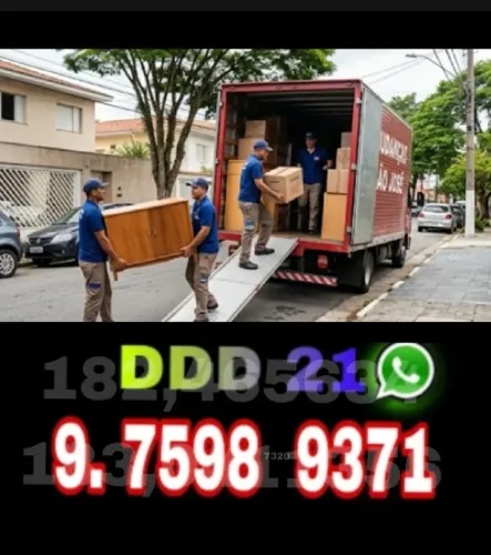 Frete com Qualidade para Mudanças e Transportes Diversos - Cabuçu, Nova Iguaçu - RJ