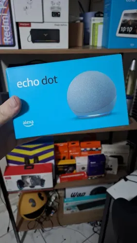 AMAZON ECHO DOT 5 GERAÇÃO COM ALEXA ORIGINAL.
