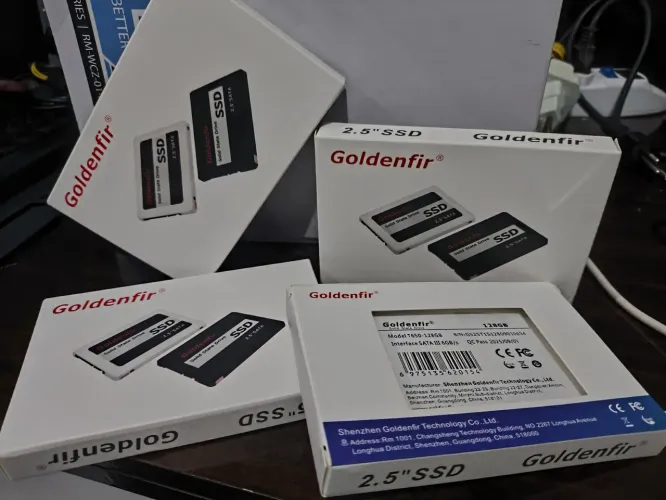 SSD Goldenfir 128gb novo