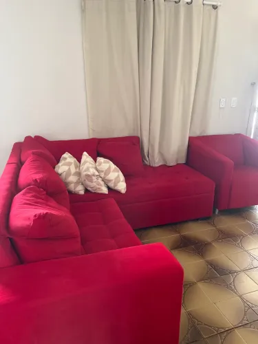 Sofá em formato L
