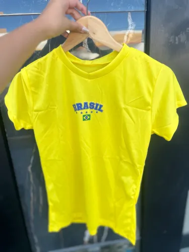 Camisa Do Brasil Feminina