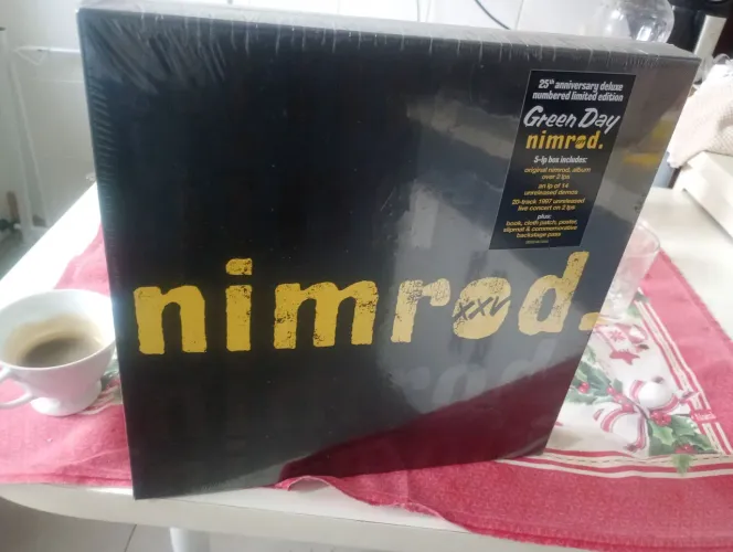 FRETE GRÁTIS Nimrod Green Day box set 5 discos! 25 aniversário & edição limitada