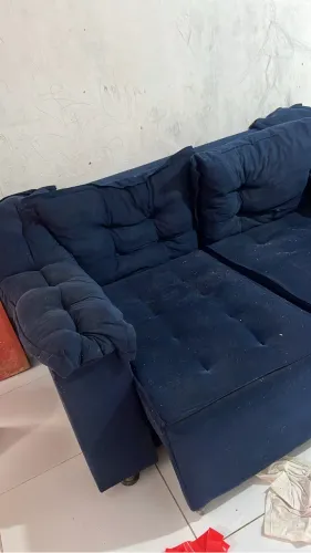 Sofá retrátil 2 lugares 