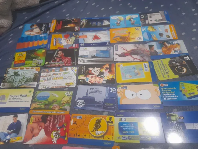 CARTÕES TELEFÔNICOS
