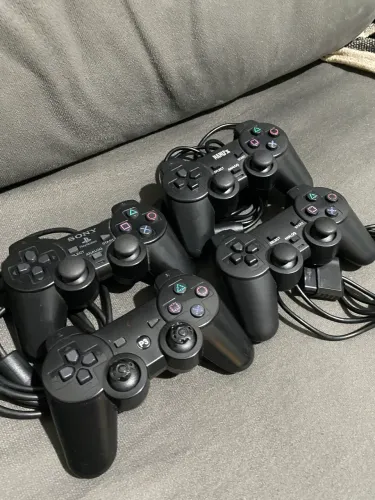 Controles de Ps2+ controle PS3+ cabo componente 