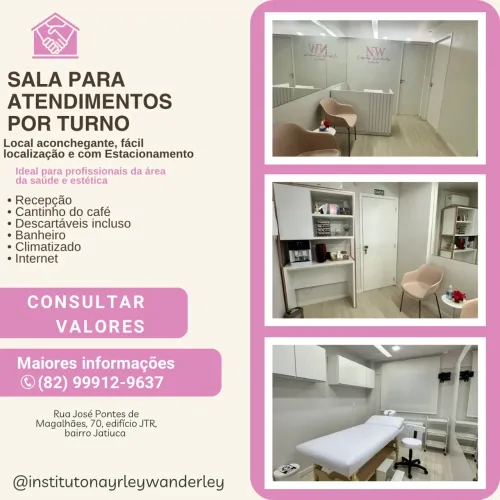 Sublocação de consultório WhatsApp *