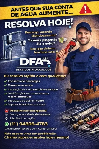 Manutenção hidráulica