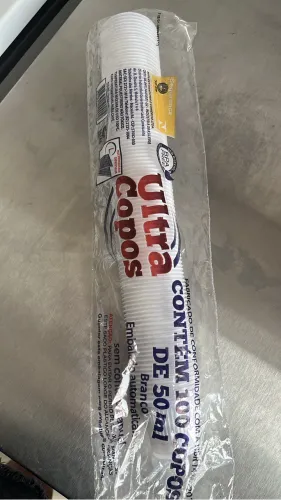Embalagens variadas 