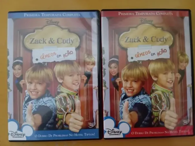 Zack E Cody Gêmeos Em Ação BOX DVD - 1ºTemporada (Semi Novo - Excelente estado))