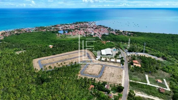 Lotes entre 128m² e 308m² em condomínio no Pontal do Coruripe - Condomínio Alto do Pontal