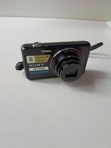 SONY Cybershot DSC-WX100 18MP com caixa e case